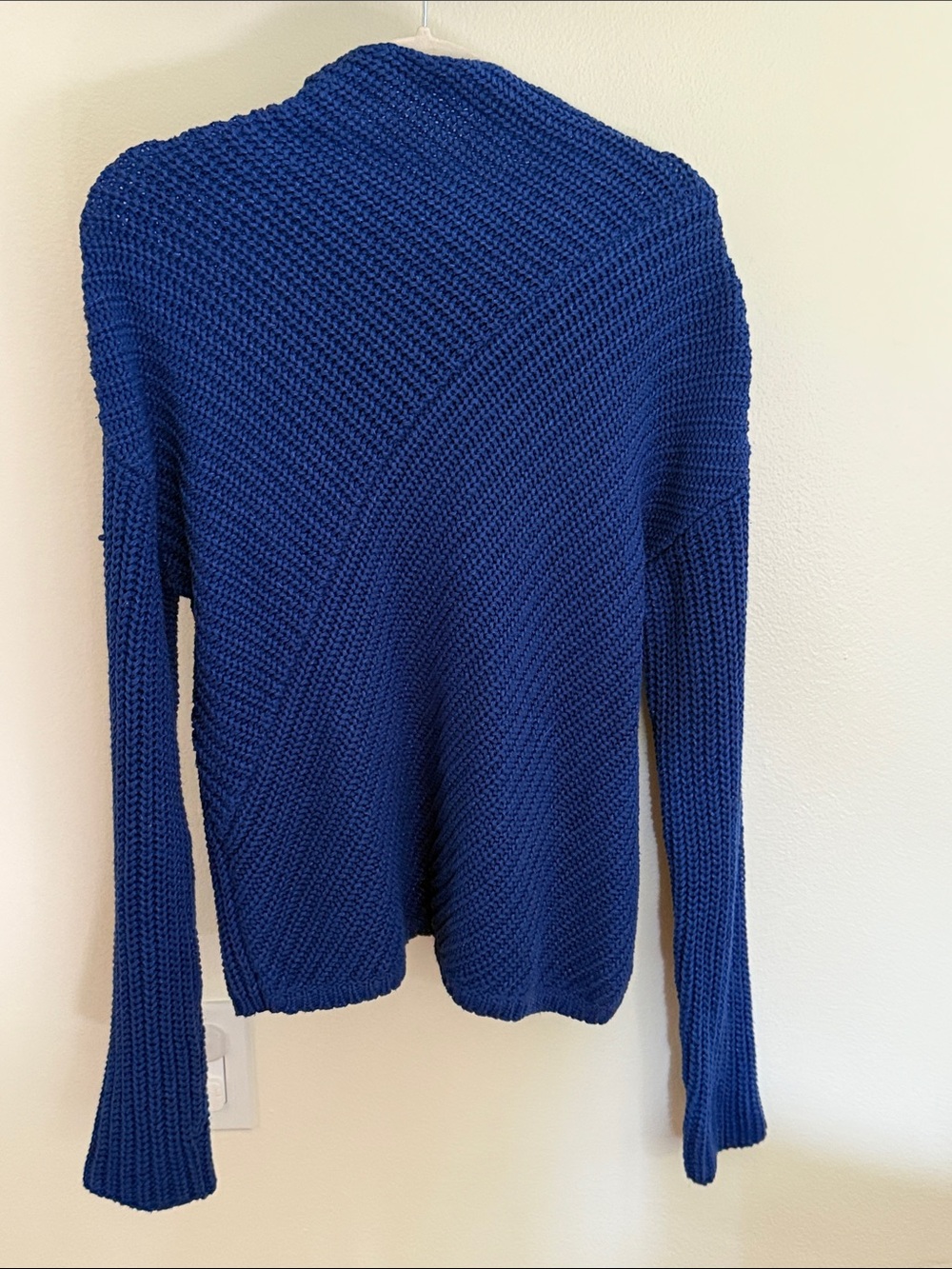 Halogen Royal Blue Chunky Knit Sweater